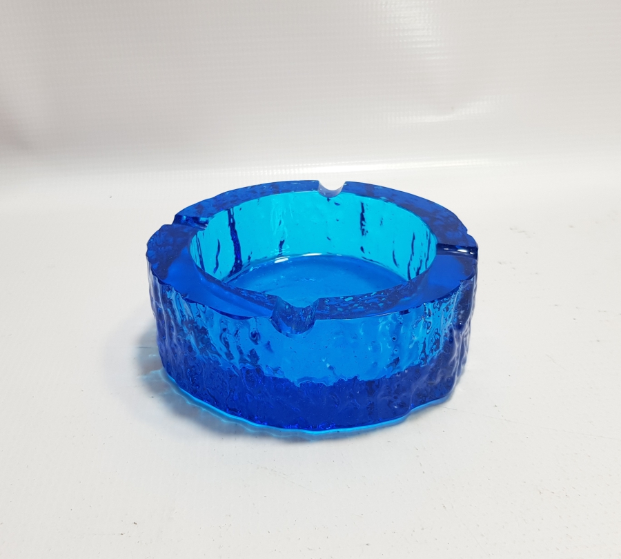 ANTİKA BOHEM CAM KÜL TABLASI