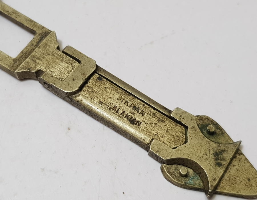 DİKRAN SOLAKYAN USTA YAPIMI NADİR KUYUMCU TERAZİSİ