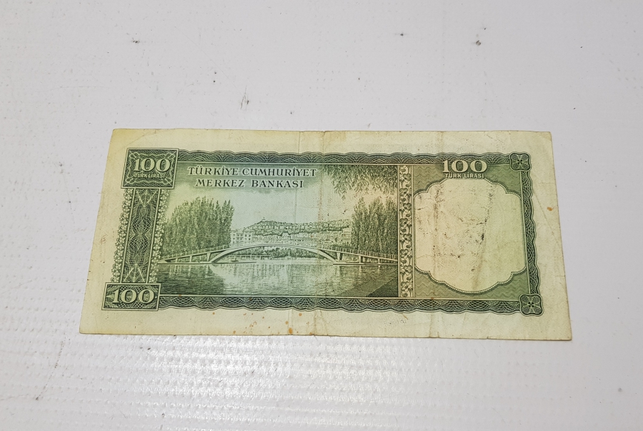 5. EMİSYON 100 LİRA KAĞIT PARA