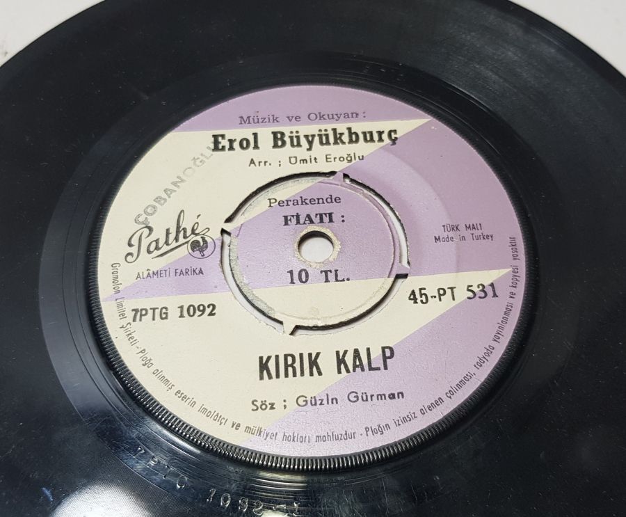 EROL BÜYÜKBURÇ KIRIK KALP PLAĞI