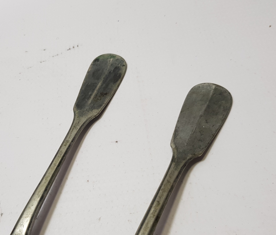 OSMANLICA SELANİK ASKERİ KULÜBÜ YAZILI ÇOK NADİR KAŞIK - ÇATAL