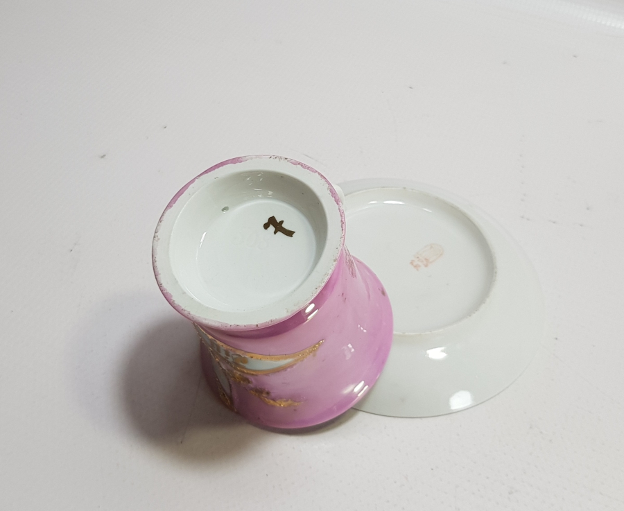 OSMANLI DÖNEMİ ALTIN YALDIZLI SARAY İŞİ FİNCAN