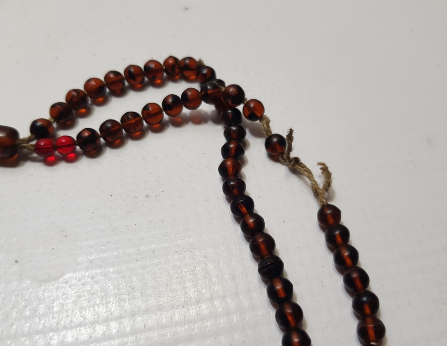 OSMANLI DÖNEMİ BEYKOZ CAM TESPİH