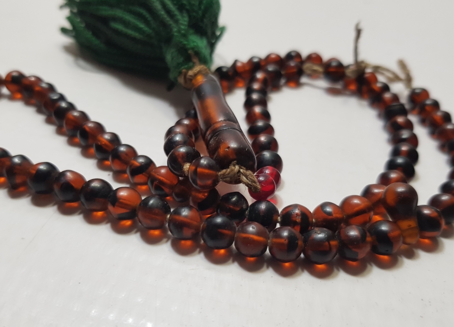 OSMANLI DÖNEMİ BEYKOZ CAM TESPİH