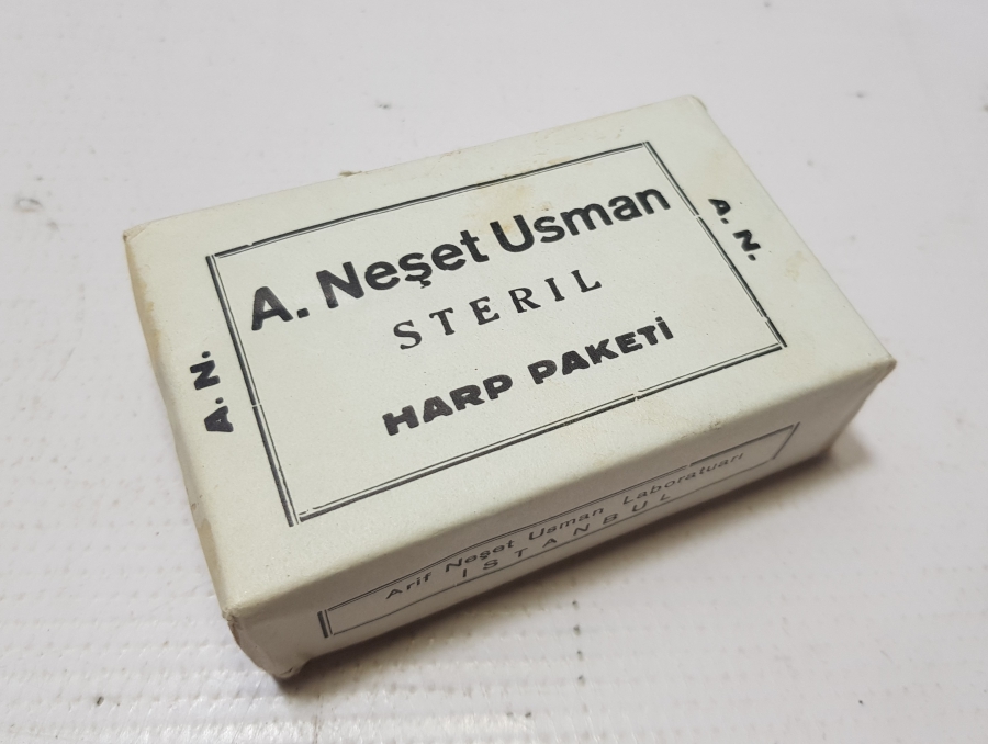 2. DÜNYA SAVAŞI DÖNEMİ A. NEŞET USMAN STERİL HARP PAKETİ