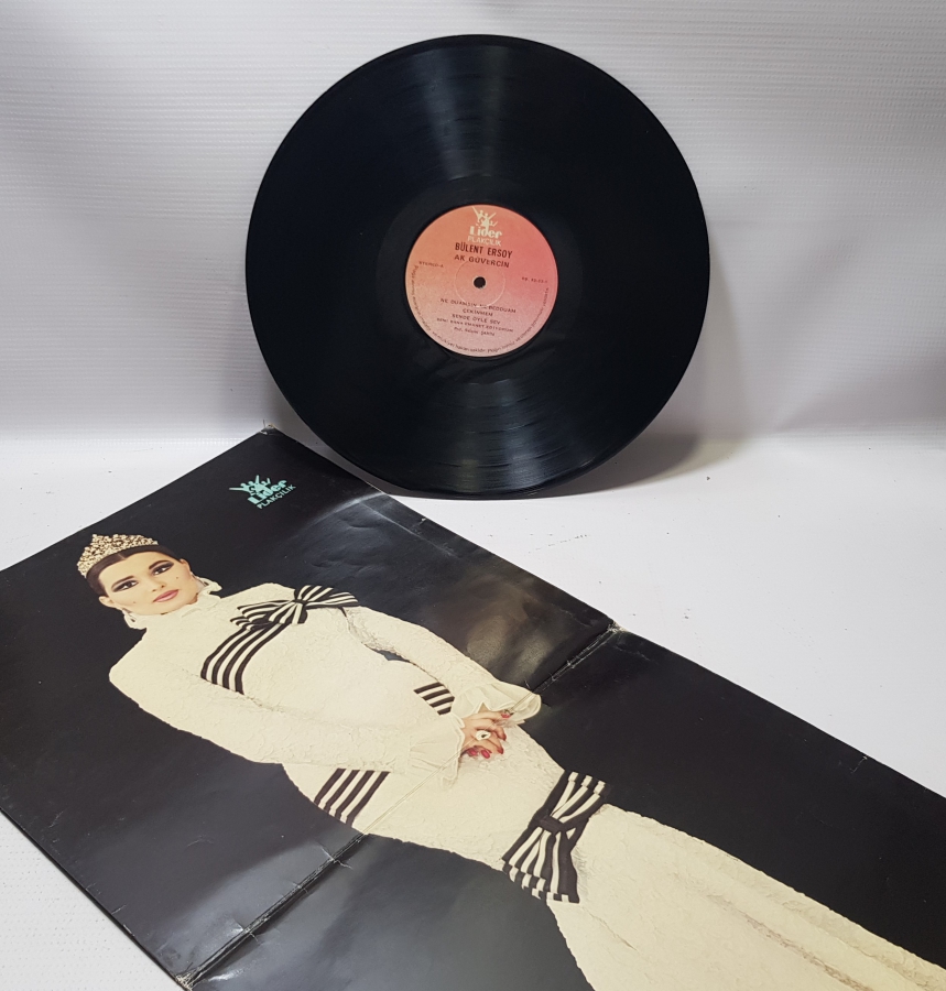 BÜLENT ERSOY AK GÜVERCİN LONG PLAY PLAK