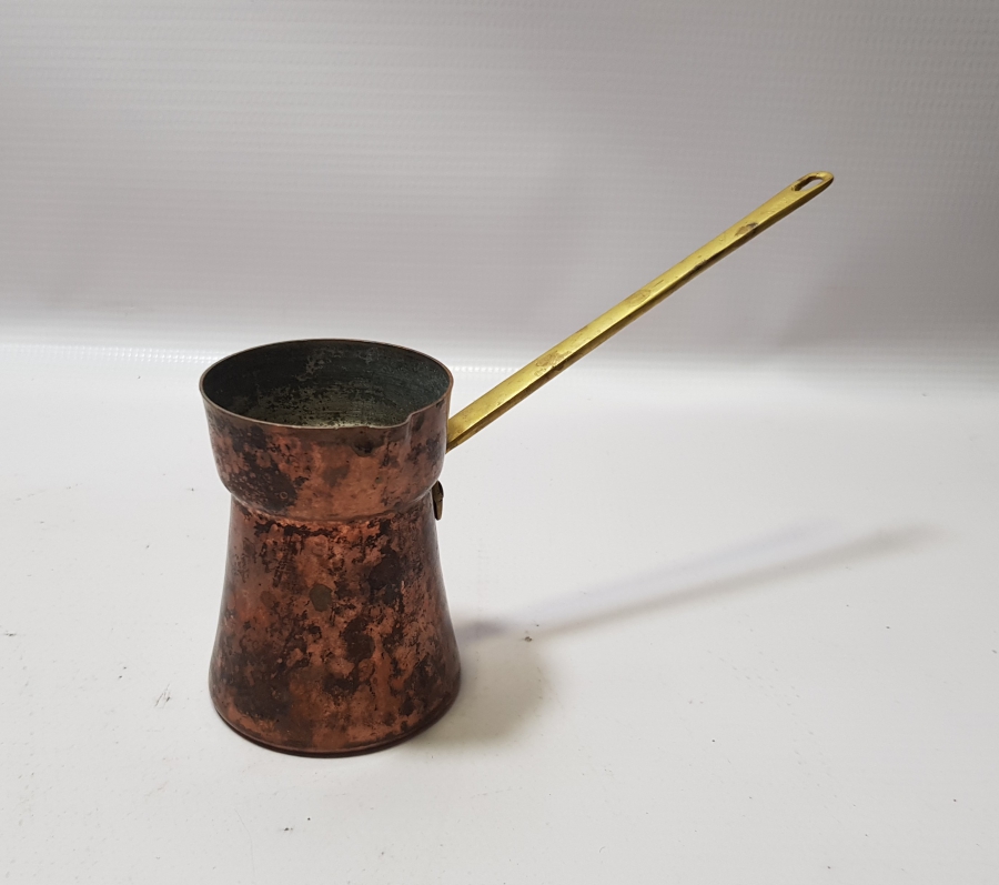 KAHVE KÜLTÜRÜ - OSMANLI DAMGALI CEZVE