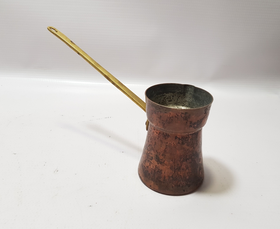 KAHVE KÜLTÜRÜ - OSMANLI DAMGALI CEZVE