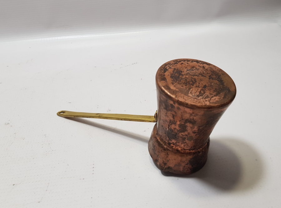 KAHVE KÜLTÜRÜ - OSMANLI DAMGALI CEZVE