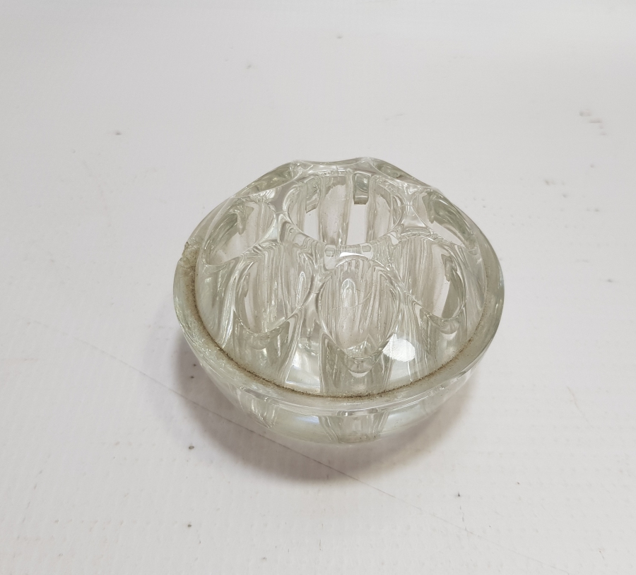 ANTİKA CAM HOKKALIK VE KALEMLİK