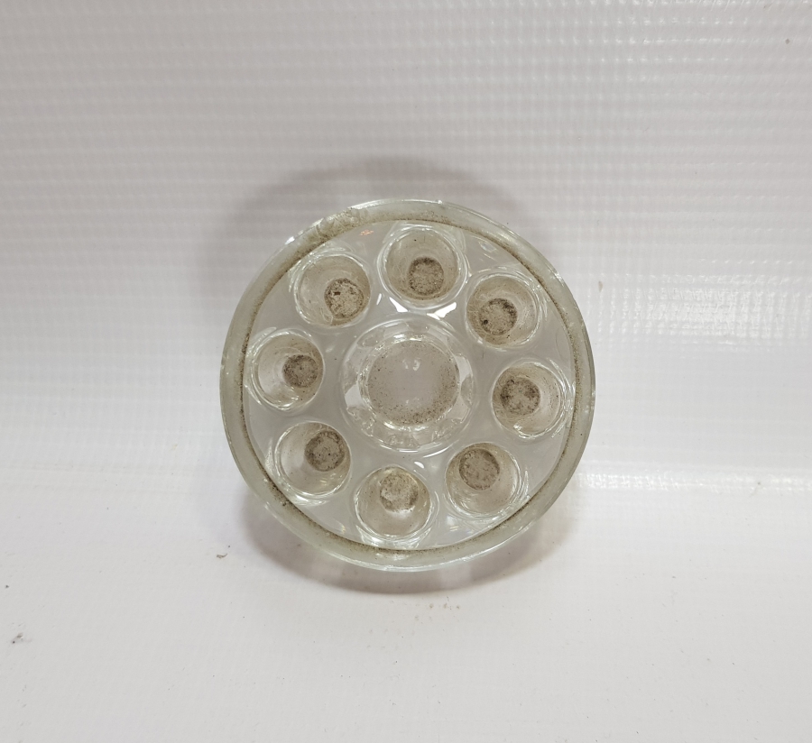 ANTİKA CAM HOKKALIK VE KALEMLİK