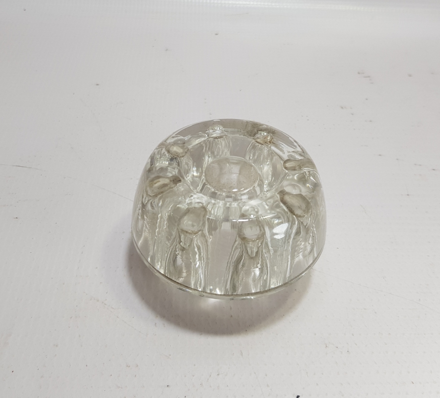 ANTİKA CAM HOKKALIK VE KALEMLİK