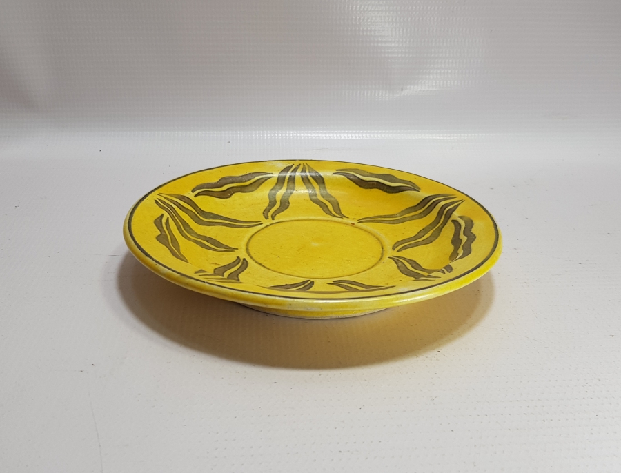 SITKI  İMZALI KÜTAHYA SERAMİK TABAK