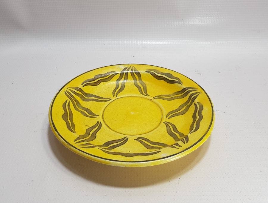 SITKI  İMZALI KÜTAHYA SERAMİK TABAK