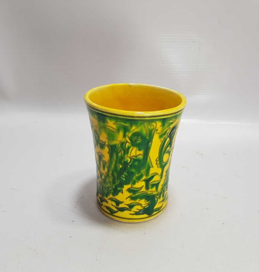 SITKI  İMZALI KÜTAHYA SERAMİK BARDAK