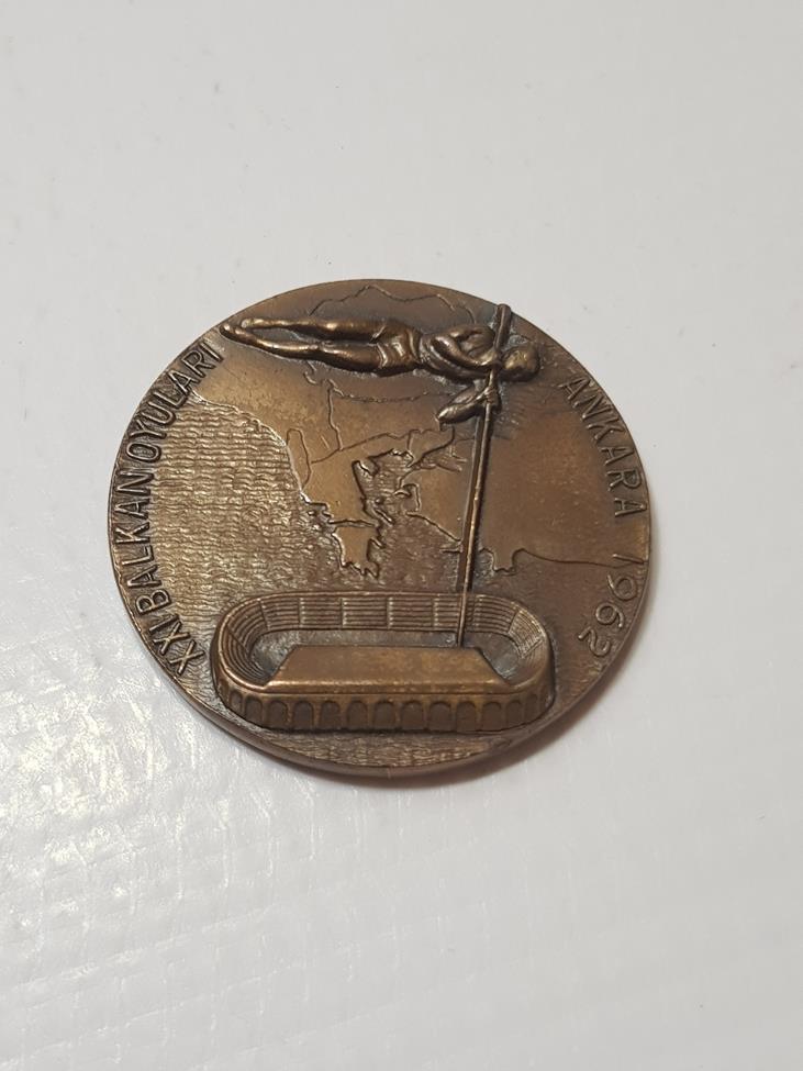 ANKARA 1962 BALKAN OYUNLARI BRONZ MADALYA