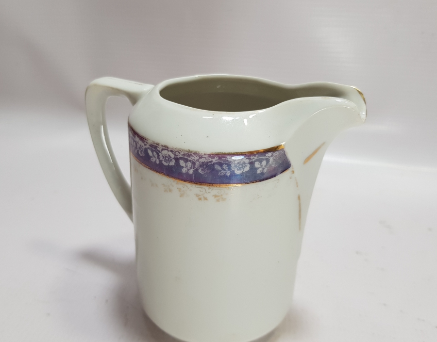 OSMANLICA VE RUSÇA YAZILI PORSELEN SÜTLÜK