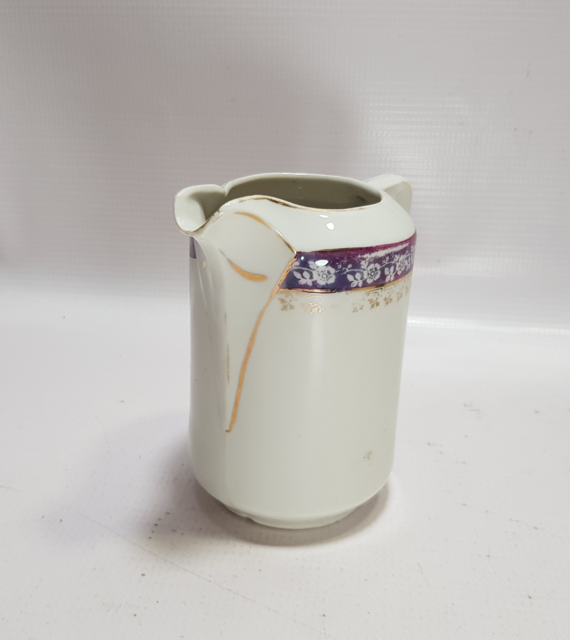 OSMANLICA VE RUSÇA YAZILI PORSELEN SÜTLÜK