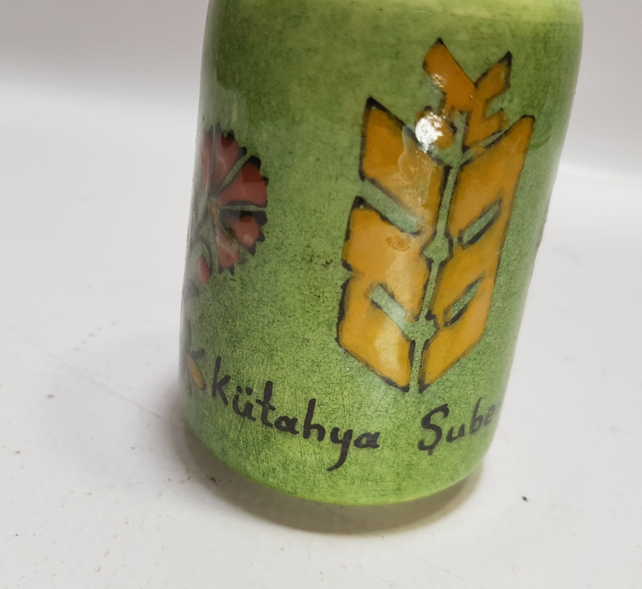 ZİRAAT BANKASI KÜTAHYA ŞUBESİ SERAMİK HATIRA KALEMLİK