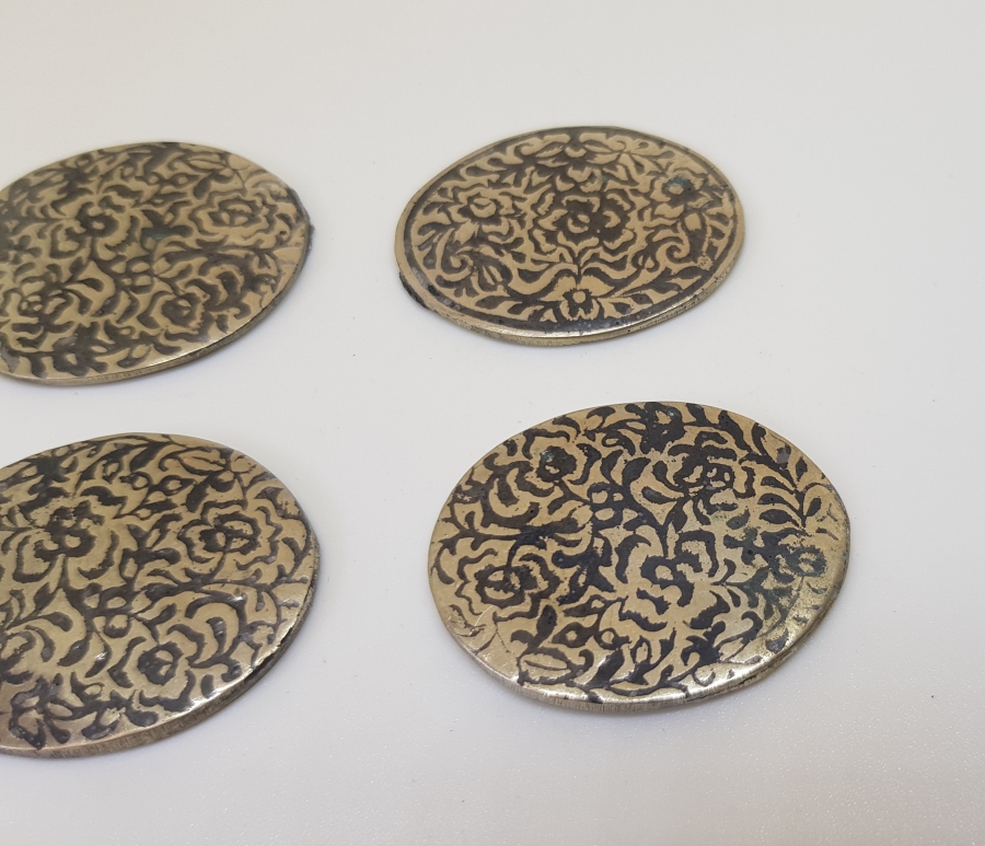 OSMANLI DÖNEMİ SAVAT İŞÇİLİKLİ KOLYE PARÇALARI LOTU