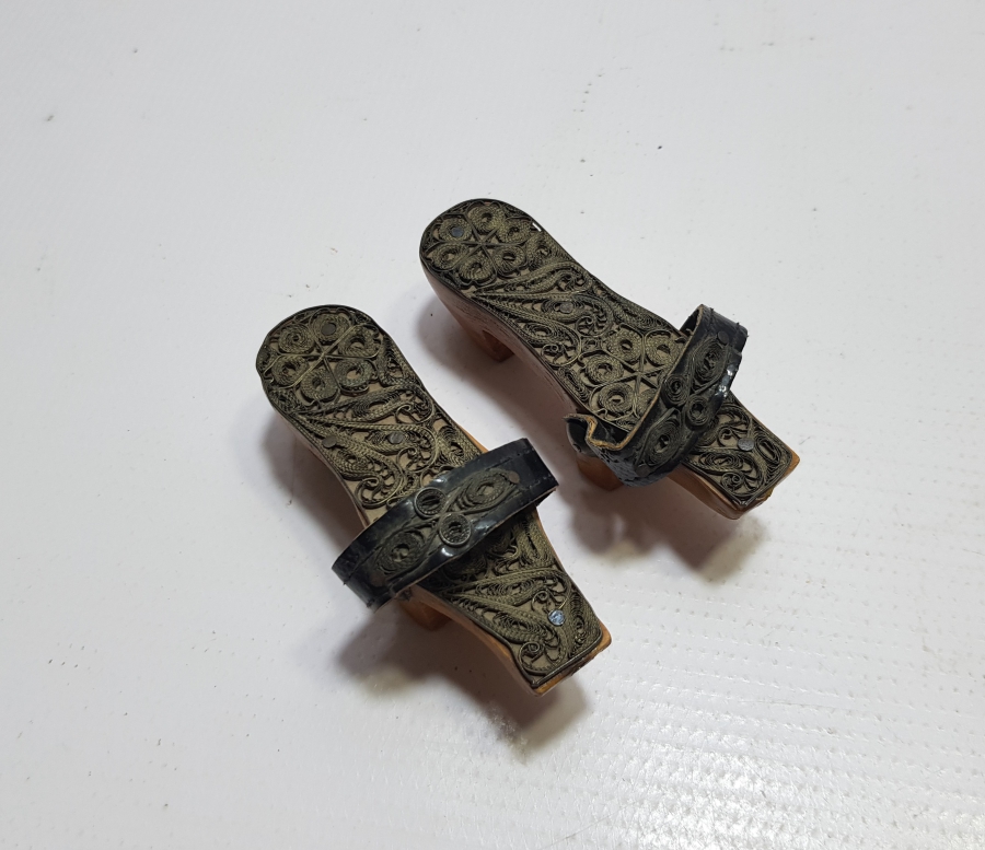 TELKARİ İŞÇİLİKLİ ANTİKA BEREKET NALINI - TAKUNYA