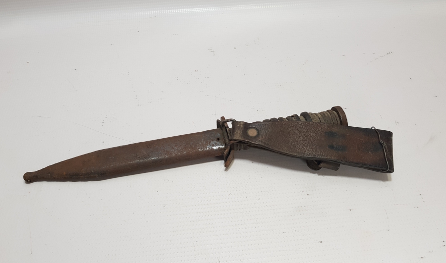 OSMANLI DÖNEMİ EL YAPIMI ÇOK NADİR DENİZ TOPÇU KASATURASI - MEÇİ