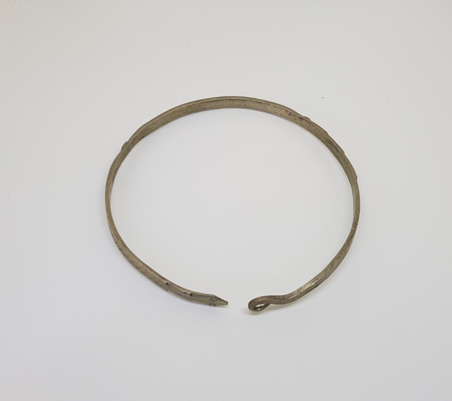 ÜZERİ KALEM İŞÇİLİKLİ OSMANLI DÖNEMİ YILAN FORMLU RUM İŞİ PAZUBEND