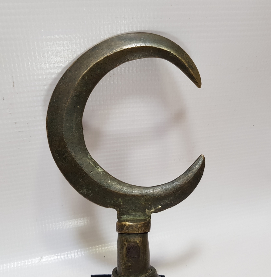 OSMANLI DÖNEMİ NADİR BRONZ SANCAK ALEMİ