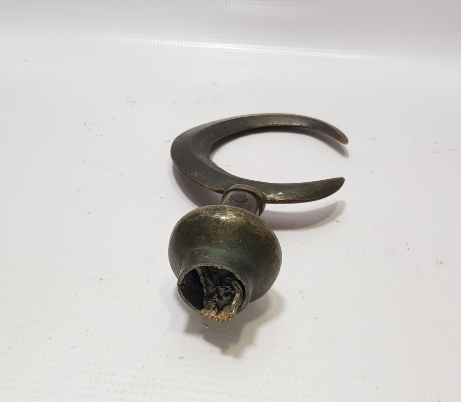 OSMANLI DÖNEMİ NADİR BRONZ SANCAK ALEMİ