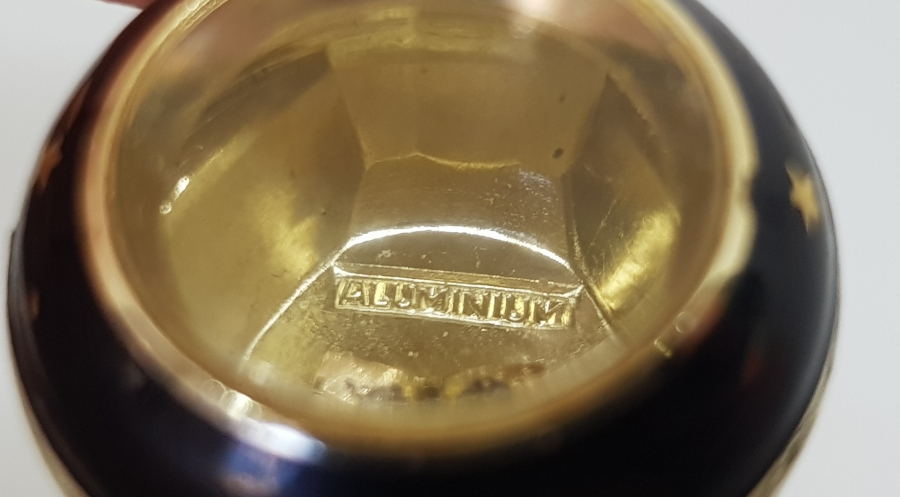 MİNE İŞÇİLİKLİ ALTIN KAPLAMA ANTİKA KOLYE UCU