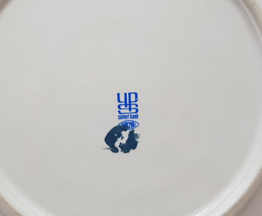 SÜMERBANK YAPIMI ÇOK NADİR DUVAR TABAĞI