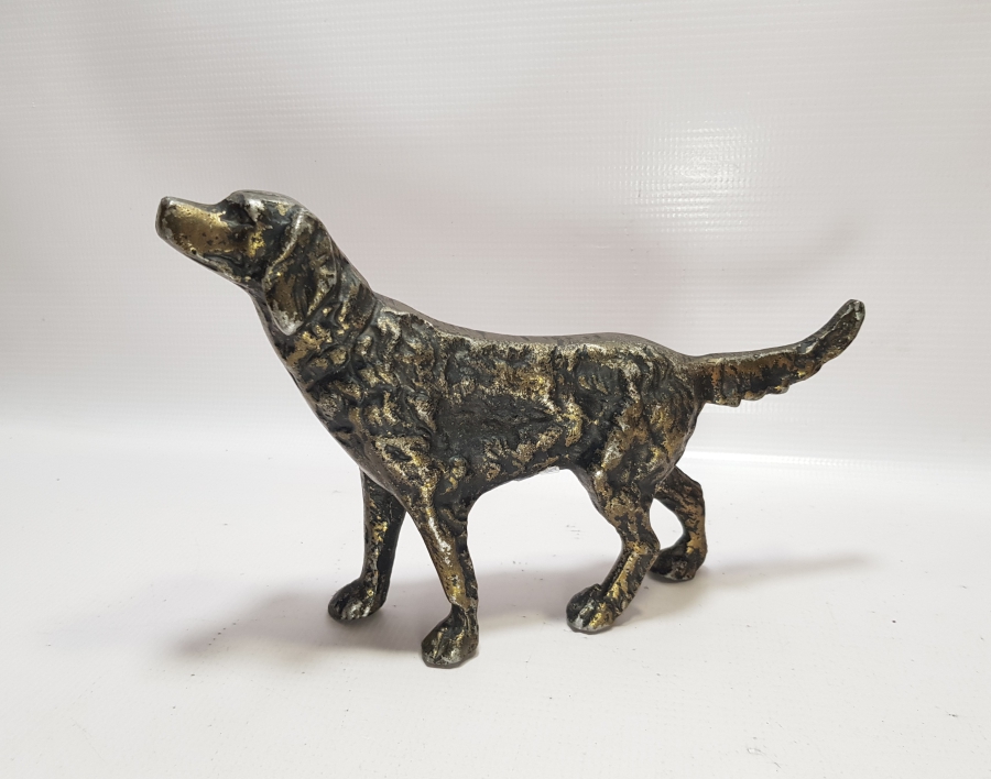 ANTİKA METAL KÖPEK FİGÜRÜ