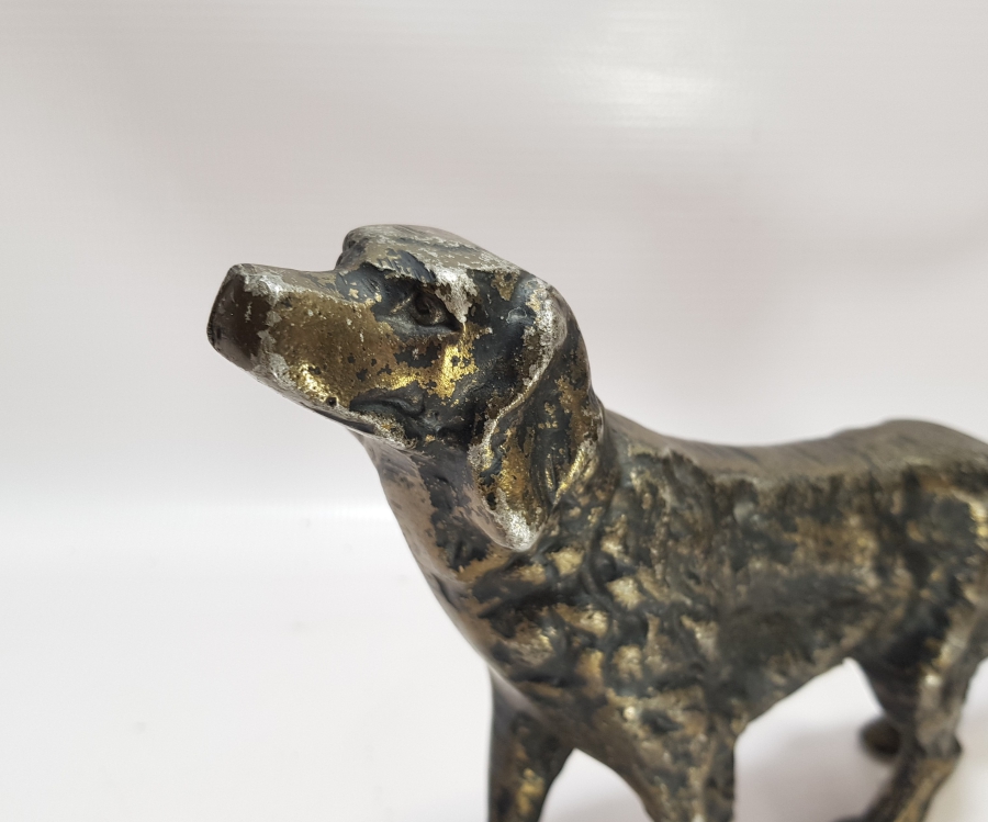 ANTİKA METAL KÖPEK FİGÜRÜ