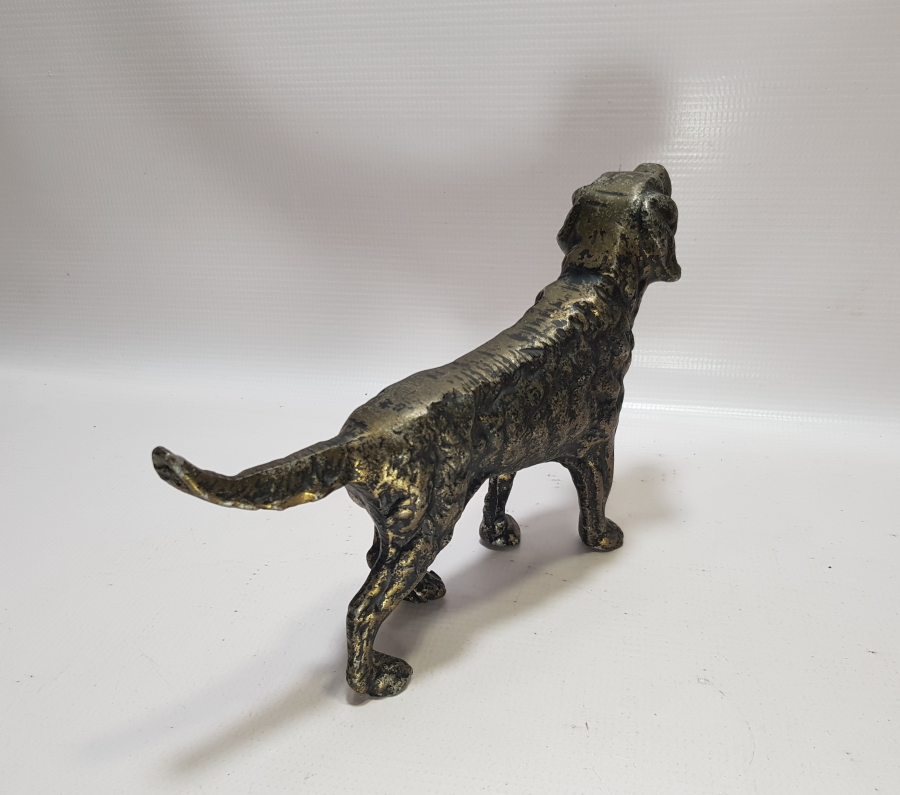 ANTİKA METAL KÖPEK FİGÜRÜ