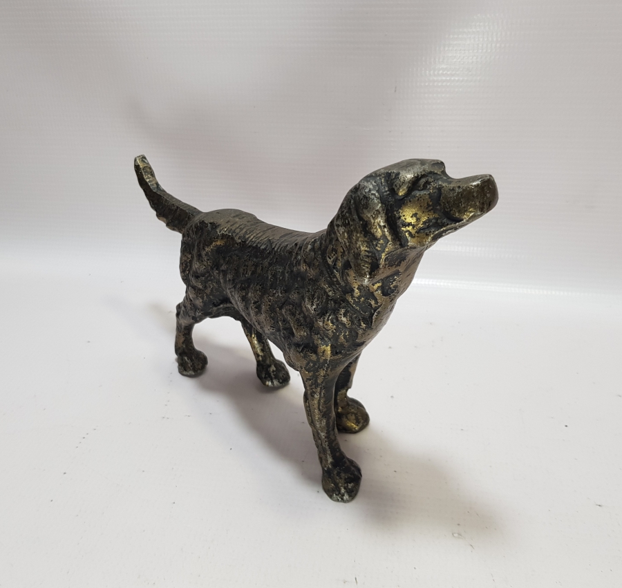 ANTİKA METAL KÖPEK FİGÜRÜ