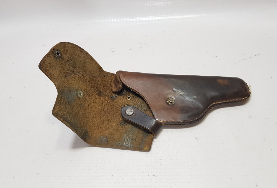 1. DÜNYA SAVAŞI DÖNEMİ OSMANLI DERİ TABANCA KILIFI