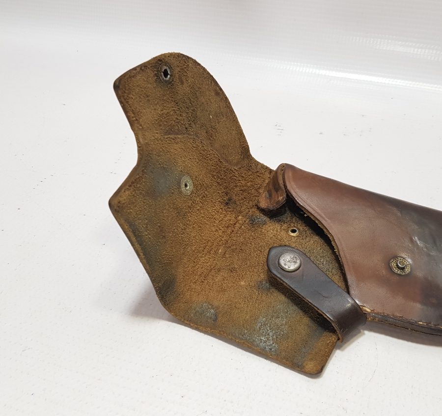 1. DÜNYA SAVAŞI DÖNEMİ OSMANLI DERİ TABANCA KILIFI