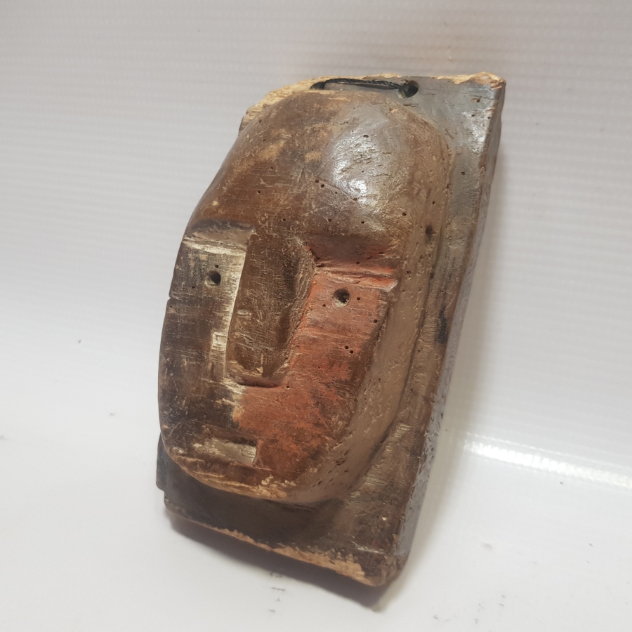 OSMANLI DÖNEMİ ÇOK NADİR ANADOLU ŞAMAN EL OYMA AHŞAP OBJE