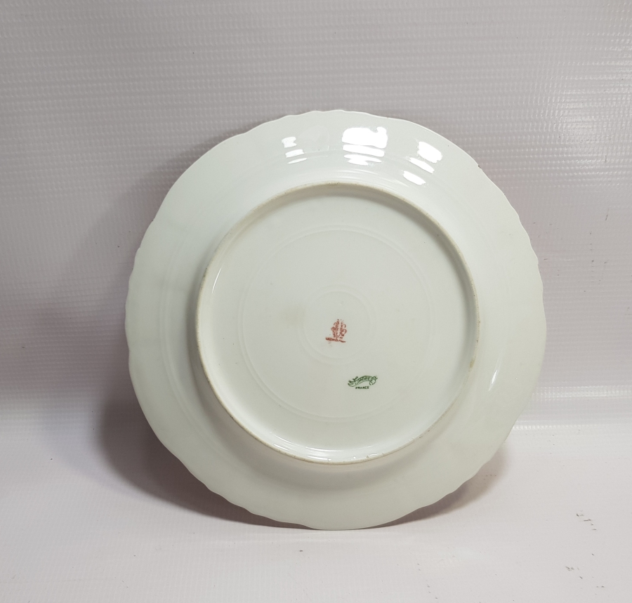 NADİR RENKTE ANTİKA LİMOGES TABAK