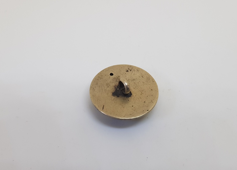 OSMANLI DÖNEMİ ÜZERİ TUĞRALI SAVATLI GÜMÜŞ DÜĞME