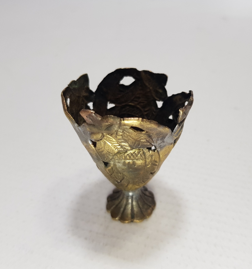 OSMANLI DÖNEMİ KABARTMA İŞÇİLİKLİ FİNCAN ZARFI