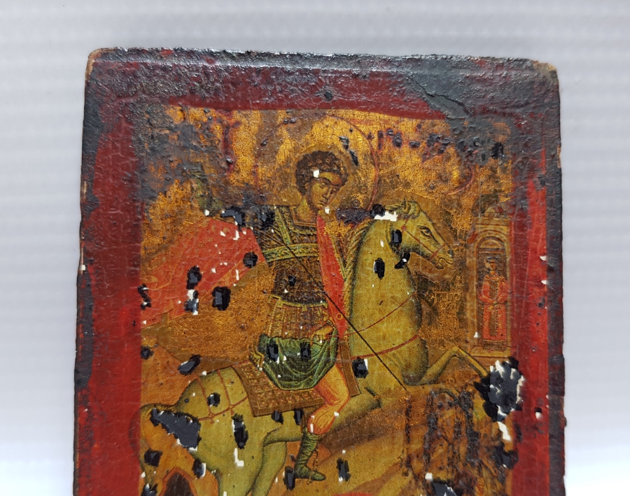 OSMANLI DÖNEMİ AHŞAP İKONA