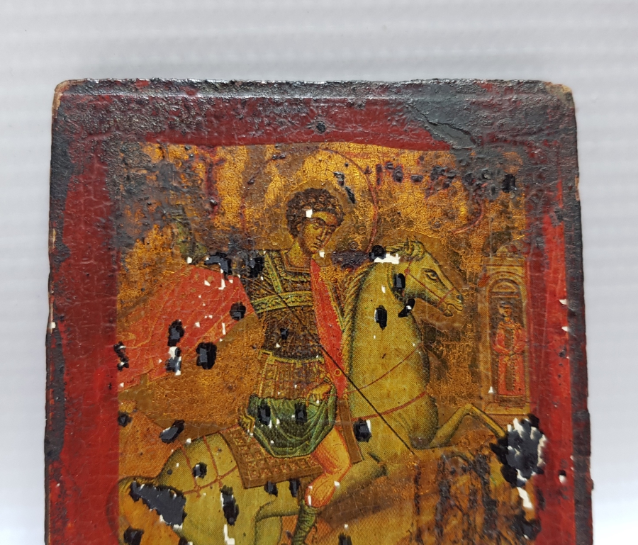 OSMANLI DÖNEMİ AHŞAP İKONA