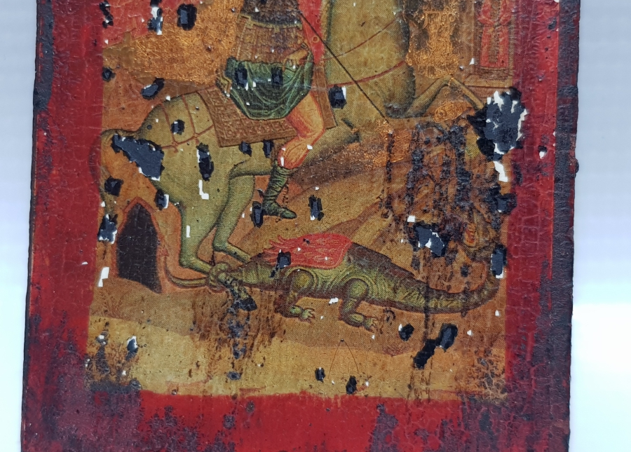 OSMANLI DÖNEMİ AHŞAP İKONA