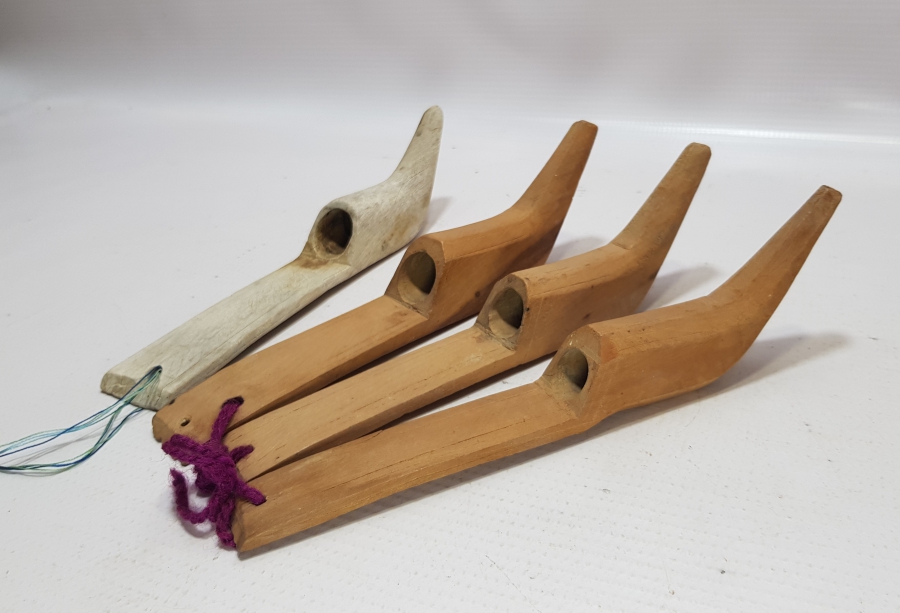 OSMANLI DÖNEMİ EL YAPIMI 4 ADET AHŞAP ELLİK