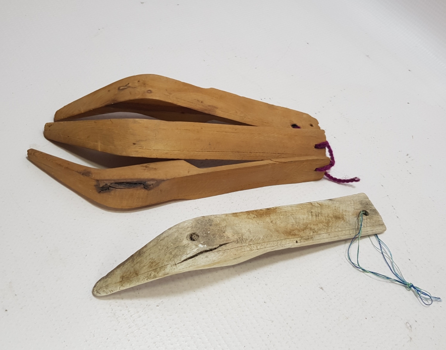 OSMANLI DÖNEMİ EL YAPIMI 4 ADET AHŞAP ELLİK