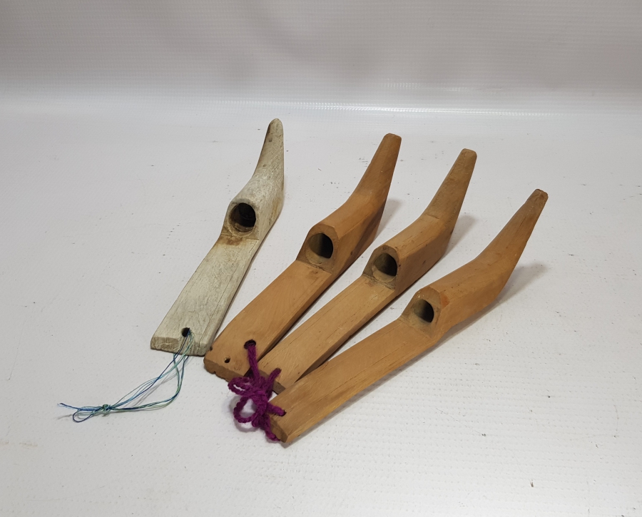 OSMANLI DÖNEMİ EL YAPIMI 4 ADET AHŞAP ELLİK