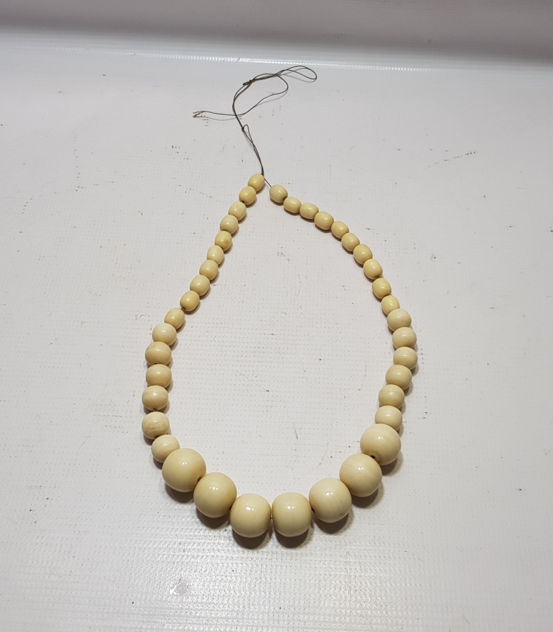 OSMANLI DÖNEMİ SÜZME MODEL FİLDİŞİ GERDANLIK