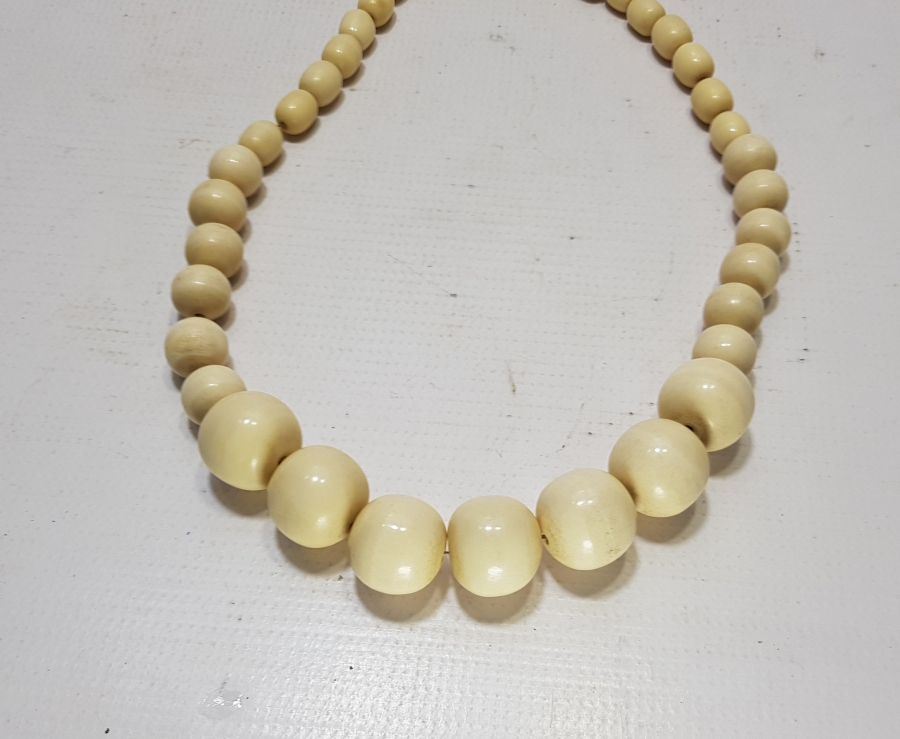 OSMANLI DÖNEMİ SÜZME MODEL FİLDİŞİ GERDANLIK