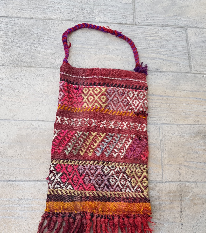 OSMANLI DÖNEMİ SAÇAKLI TUZ HEYBESİ